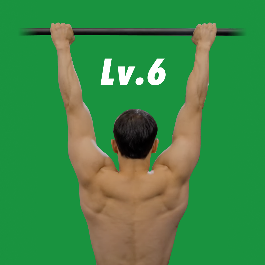 Pull-Up 1 to 10 Challenge Lv.6