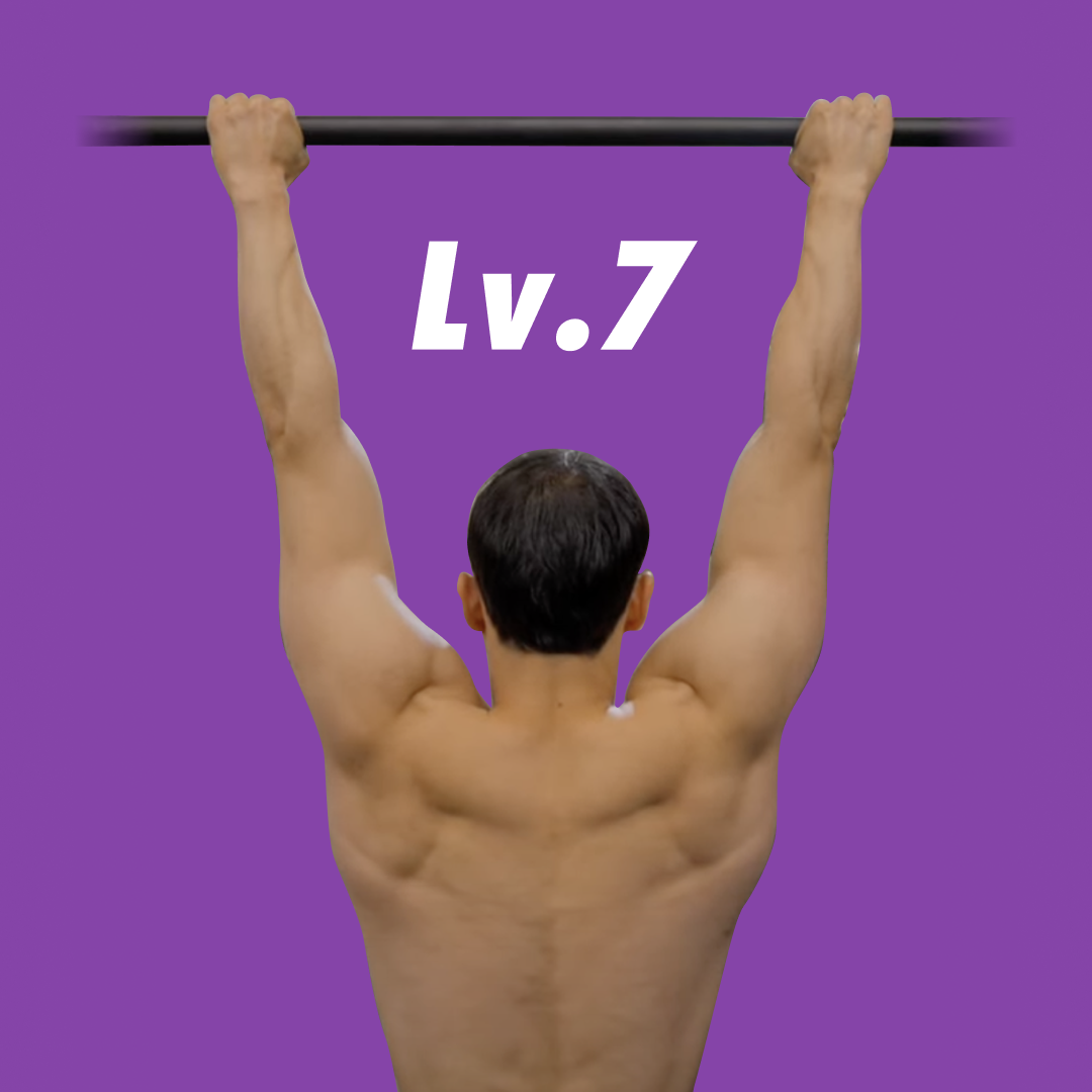 Pull-ups: From 10 to 20 Reps Lv.7